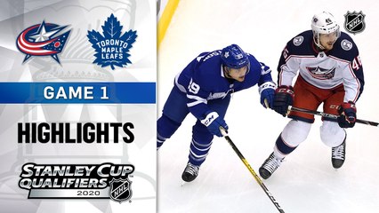 NHL Highlights | Blue Jackets @ Maple Leafs  8/02/2020