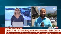 Report TV -Pala greke rihap kufirin pas disa orësh! Radhë e gjatë makinash në Kapshticë dhe Kakavijë