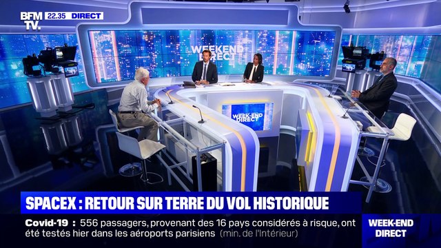 SpaceX: amerrissage réussi des deux astronautes américains - 02/08
