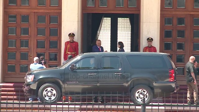 Ambasadorja e SHBA-së, Yuri Kim takim me Ilir Metën në Presidencë