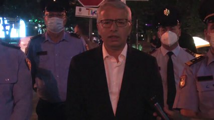 Inspektim me Veliun në Tiranën e Re për masat anti-COVID, Leshaj: Kufizimi për lokalet i nevojshëm