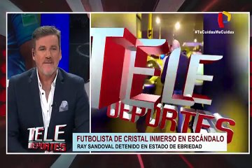 Ray Sandoval: futbolista es intervenido por manejar en presunto estado de ebriedad