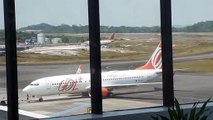 [SBEG Spotting]Boeing 737-800 PR-GUP no pushback antes de decolar para Boa Vista(02/08/2020)