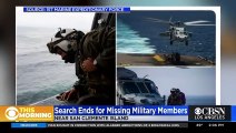 Marines call off search for 8 missing military members after training accident