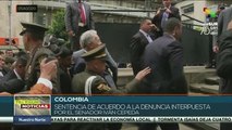 Colombia: CSJ dicta medida de aseguramiento contra Álvaro Uribe