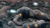 This NASA Visualization of Jupiter’s ‘Shallow Lightning’ and 'Mushballs' Will Blow Your Mind