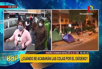 Callao: denuncian mafia que vende “colas” para compra de oxígeno