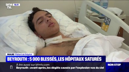 'C'était apocalyptique': les hôpitaux de Beyrouth saturés après les explosions