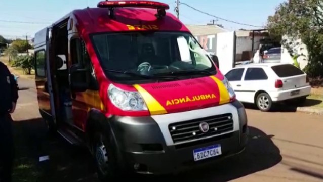 Idosa sofre queda e é socorrida pelo Siate no Bairro Cataratas