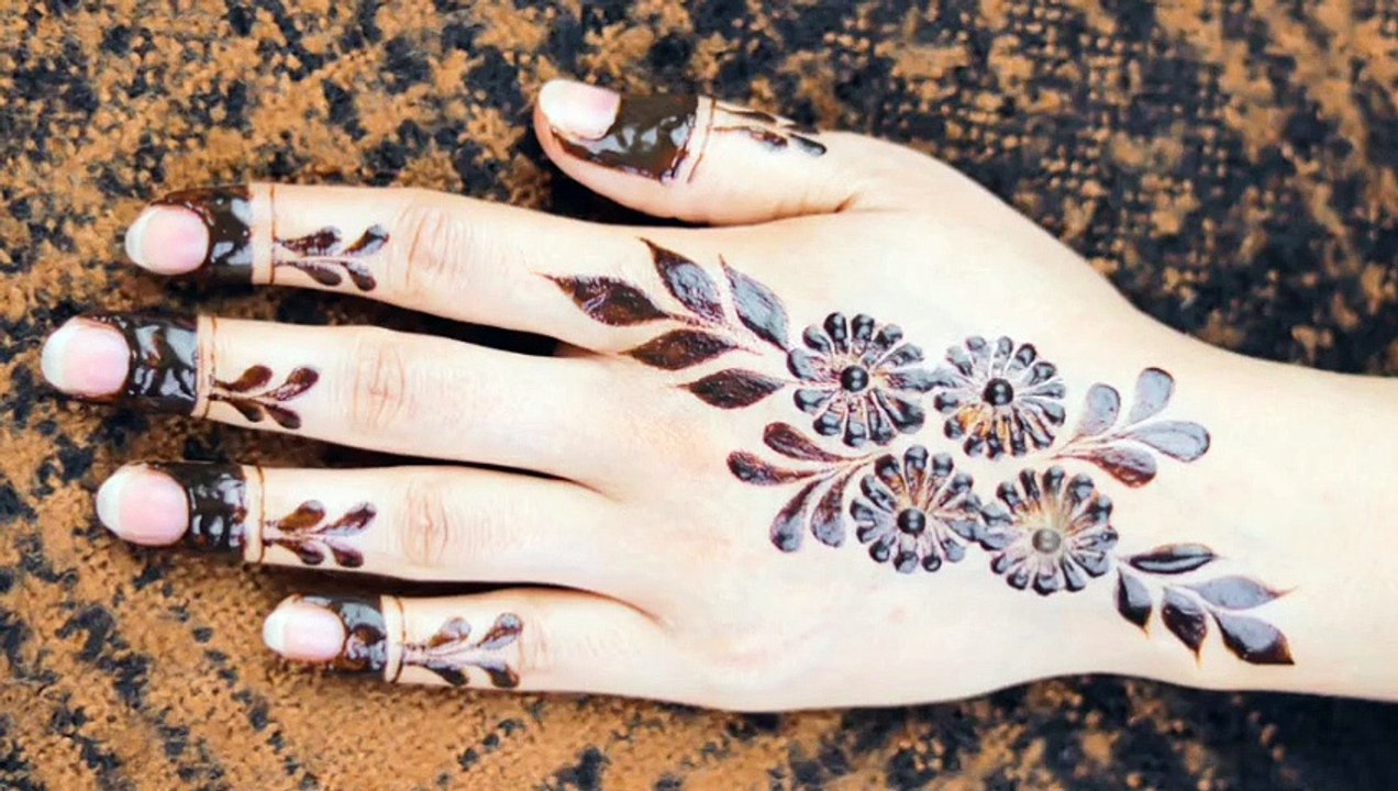 Best and easy mehndi design/video
