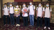 Experts from mainland China arrive to help Hong Kong fight the city’s worst wave of coronavirus
