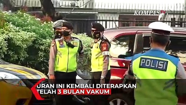 Ganjil Genap Mulai Lagi, Penindakan Baru Berlaku 6 Agustus