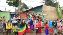 شاهد: آلاف الإثيوبيين يحتفلون بقرب اكتمال بناء سد النهضة