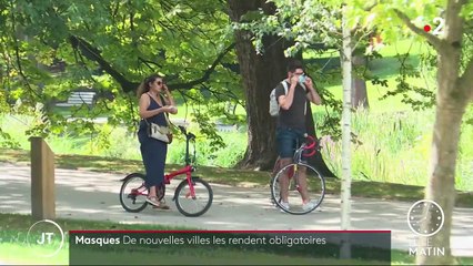 Coronavirus : à Lille, le port du masque obligatoire en extérieur ne fait pas l'unanimité