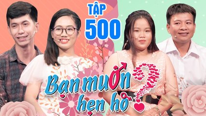 Bạn Muốn Hẹn Hò | Tập 500 FULL | Chàng GRAB xin GIẢI LỜI NGUYỀN cho nàng BÒ SỮA dù phải BỎ NGHỀ 