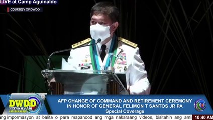 Download Video: New AFP chief's 'top priority': Enforcing the Anti-Terror Law