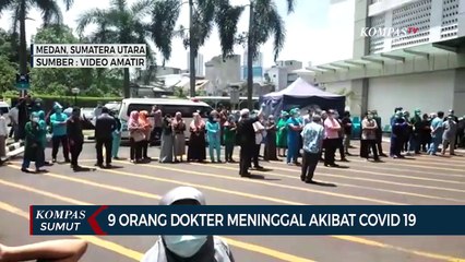 9 Orang Dokter Meninggal Akibat Covid-19 Di Sumatera Utara