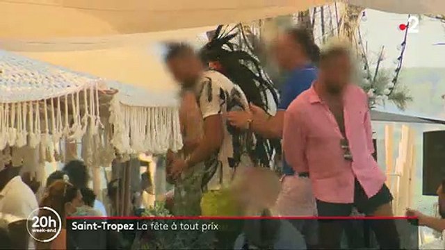 Coronavirus - Les fêtards de Saint-Tropez qui ont décidé de se réunir sans masque et sans distanciation sociale s'expliquent : On s'amuse, c'est ça qui est important !