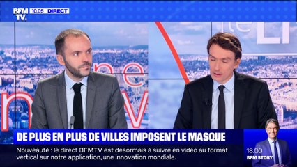 De plus en plus de villes imposent le masque - 03/08