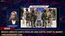 Mexico arrests Santa Rosa de Lima cartel chief 'El Marro' - 1BreakingNews.com
