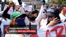 Pekerja Hiburan Malam Surabaya Demo Wali Kota Risma