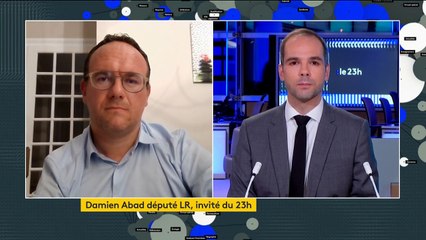 Coronavirus : Damien Abad ne comprend pas la gestion du port du masque en France