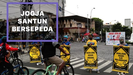 Lintas Komunitas Sepeda Ajak Para Pegowes Giatkan Aksi "Jogja Santun Bersepeda"