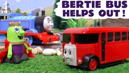 Thomas the Tank Engine Bertie Rescue King Funling from Funny Funlings after Tom Moss Prank in this Family Friendly Full Episode English Toy Story for Kids