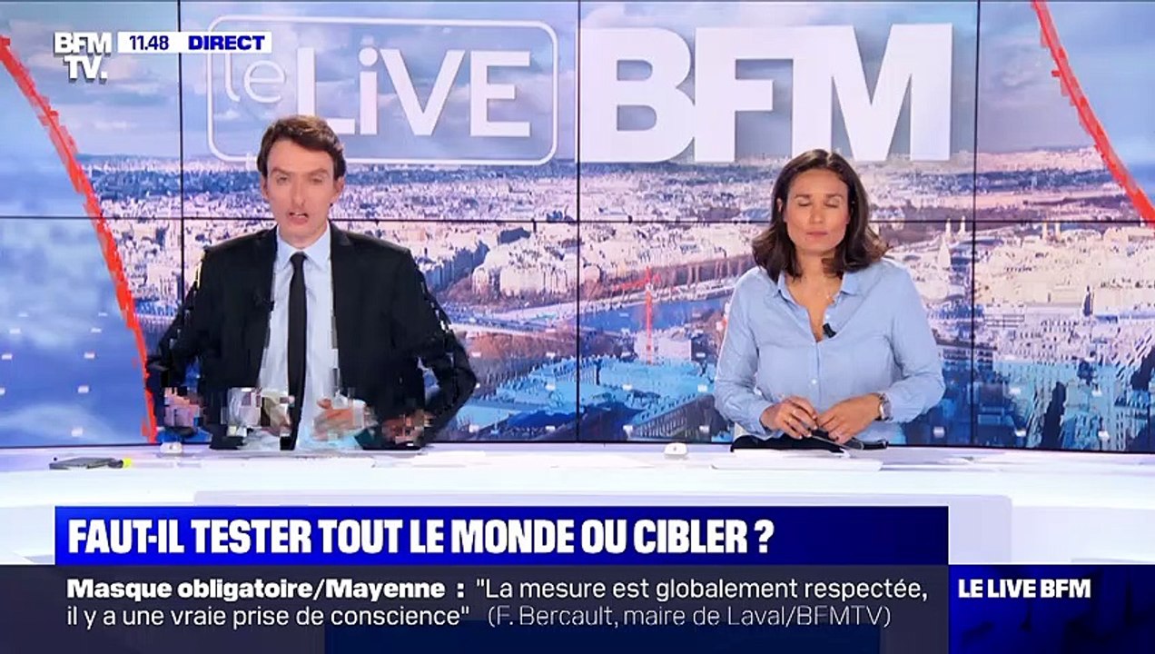 Masque obligatoire : Jean Castex à Lille (3/3) - 03/08