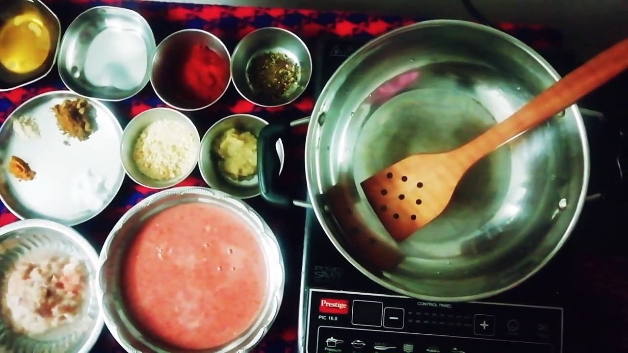 ARR INSTANT TOMATO RICE PASTE Recipe in tamil video Dailymotion