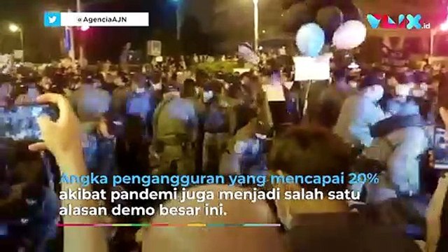 Ribuan Warga Israel Tuntut PM Benjamin Netanyahu Mundur