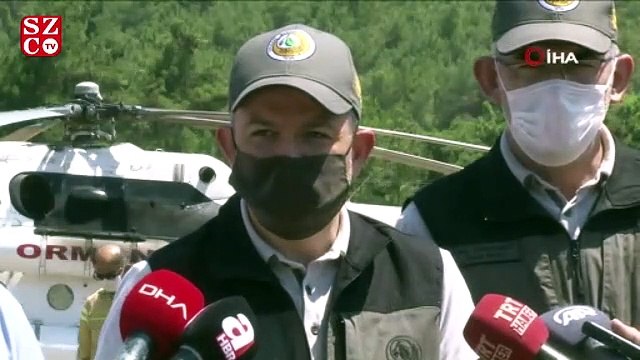 Tarım ve Orman Bakanı Bekir Pakdemirli, orman yangını için geldiği İzmir'de yangına dair açıklamada bulundu