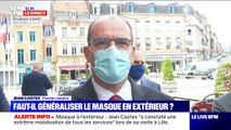 Masque à l'extérieur: Jean Castex 