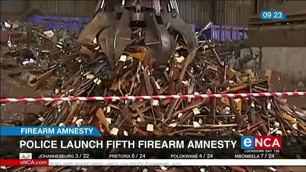 Police launch fifth firearm amnesty