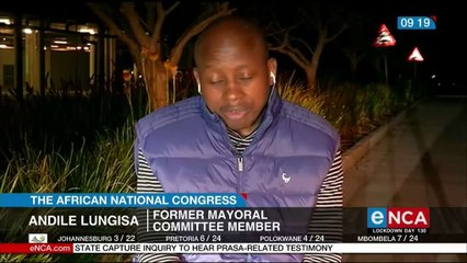 Andile Lungisa resigns as a mayoral committee member