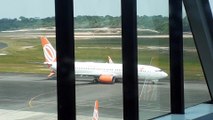 [SBEG Spotting]Boeing 737-800 PR-GUP taxia e decola de Manaus para Boa Vista(01/08/2020)