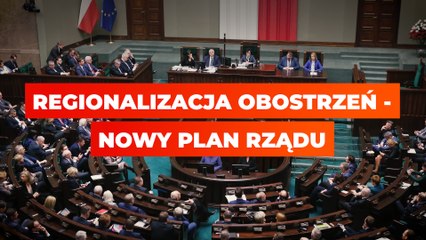 Regionallizacja obostrzeń. Nowy plan rządu.