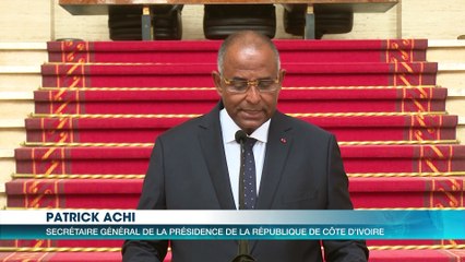 De nouvelles nominations à la Présidence ivoirienne et au Gouvernement.