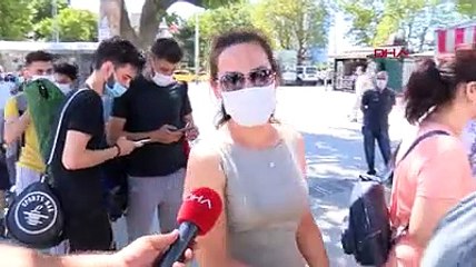 Bayramın son gününde Kadıköy İskelesi'nde adalar yoğunluğu