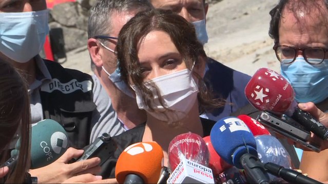 El incendio forestal de Robledo (Madrid) está al 95% estabilizado