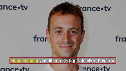 Hugo Clément veut libérer les tigres de « Fort Boyard »
