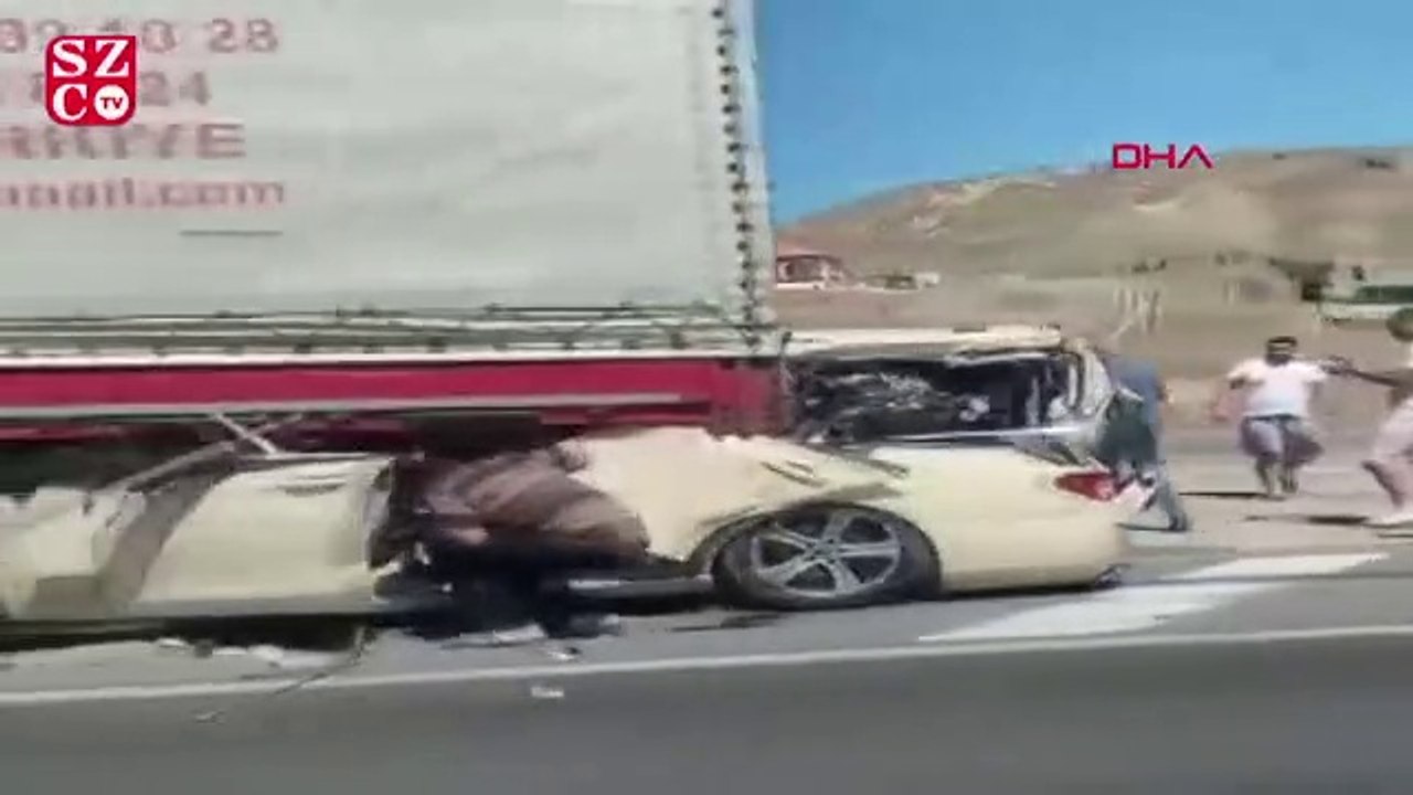 Ankara - Konya karayolunda feci kaza