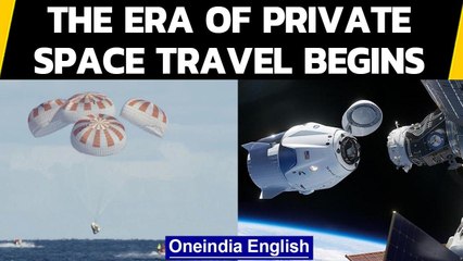 Video herunterladen: SpaceX shuttle returns| NASA astronauts safe| Era of private space travel | Oneindia News