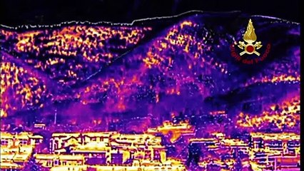 L'Aquila - Incendi su Monte Piettino e Monte Omo circoscritti (03.08.20)