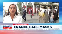 Coronavirus: France makes masks mandatory in some outdoor public spaces