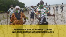 CRP wants political parties to invest in climate change mitigation measures