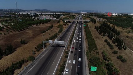Bursa’da yollarda bayram yoğunluğu