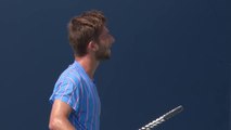 Tennis - Quand Corentin Moutet ridiculise l'arbitre après l'abandon de Benoît Paire