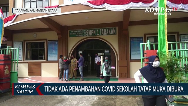 Tidak Ada Penambahan Covid-19 Sekolah Tatap Muka Dibuka