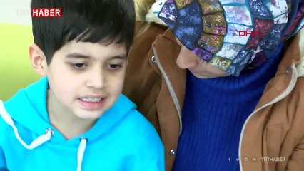 Küçük Taha'dan tedavisini üstlenen Cumhurbaşkanı Erdoğan'a bayram mesajı